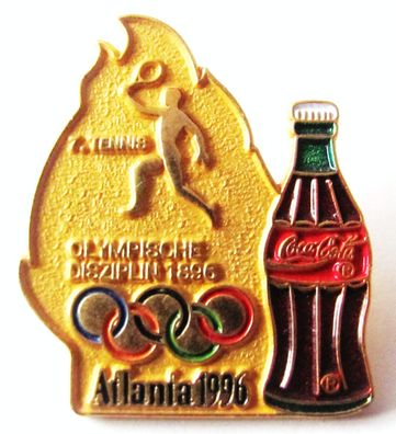 Coca Cola - Olympische Spiele - Atlanta 1996 - Tennis - Pin 31 x 26 mm