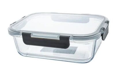 Livinja BARI Glasdosen Kunststoffdeckel 1040 ml 20,9 x 15,8 x 7,1 cm