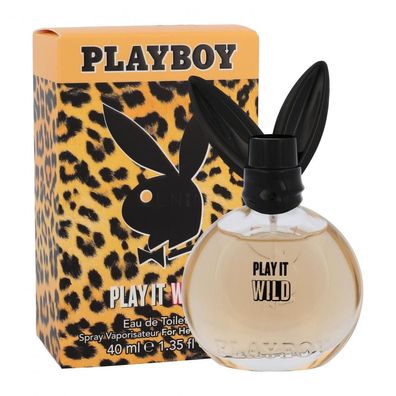 Playboy Play It Wild For Her Eau de Toilette 40 ml / 1.35 fl oz