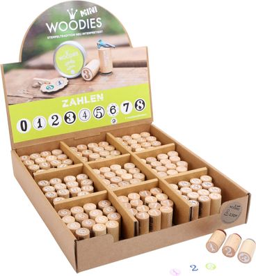 Display Woodies Stempel "Zahlen"