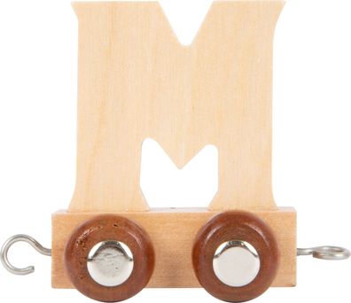 Buchstabenzug Holz M