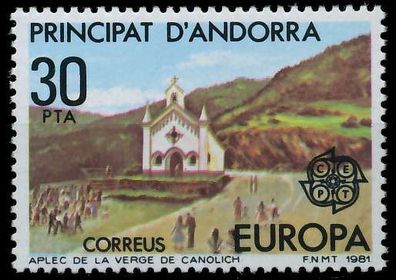 Andorra Spanische POST 1980-1989 Nr 139 postfrisch X5A004A