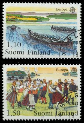 Finnland 1981 Nr 881-882 gestempelt X5A0156