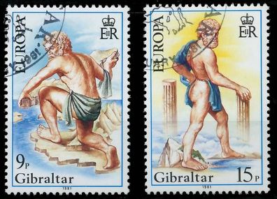 Gibraltar 1981 Nr 416-417 gestempelt X5A9BD6