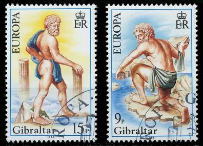 Gibraltar 1981 Nr 416-417 gestempelt X5A9BE2