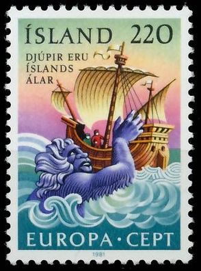 ISLAND 1981 Nr 566 postfrisch S1D7876