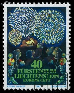 Liechtenstein 1981 Nr 764 gestempelt X5A9E8A
