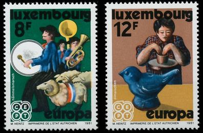 Luxemburg 1981 Nr 1031-1032 postfrisch S1D7946