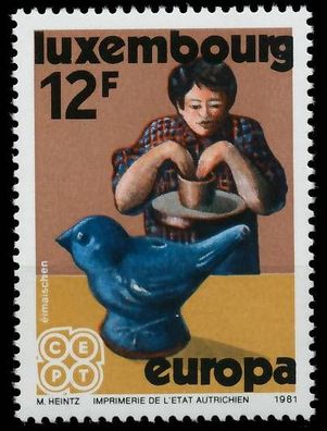 Luxemburg 1981 Nr 1032 postfrisch S1D7952