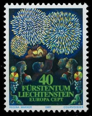 Liechtenstein 1981 Nr 764 postfrisch X5A9E76