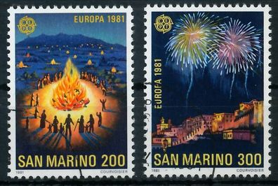 SAN MARINO 1981 Nr 1225-1226 gestempelt X5AA092