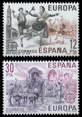 Spanien 1981 Nr 2498-2499 postfrisch S1D7BB6