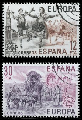 Spanien 1981 Nr 2498-2499 gestempelt X5AA152