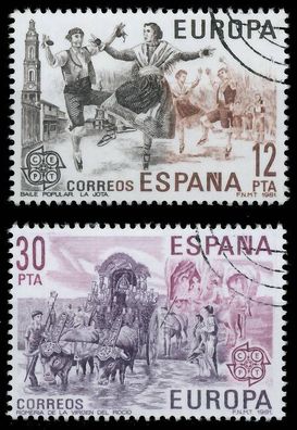 Spanien 1981 Nr 2498-2499 gestempelt X5AA156