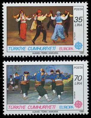 TÜRKEI 1981 Nr 2546-2547 postfrisch S1D7BFE