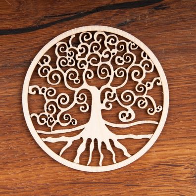 Yggdrasil aus Holz 8 cm