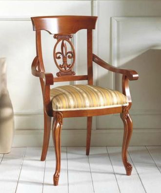 Esszimmerstuhl Luxus Klassische Stühle Holz Design Holzstuhl Italienische Möbel