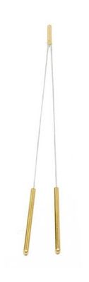 Wünschelrute mit Messinggriff, 40 cm