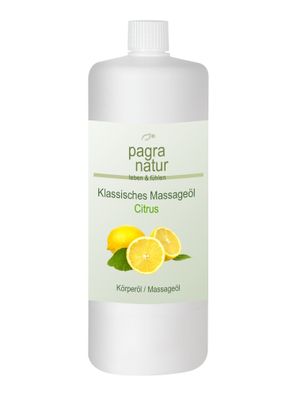 pagra natur Klassisches Massageöl-citrus 250 ml