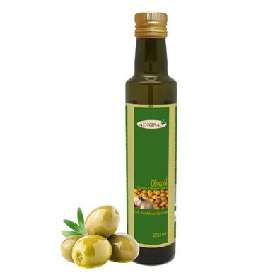 Adrisan Olivenöl extra nativ mit Knoblauch 250 ml