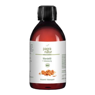 pagra natur Mandelöl 1. Kaltpressung bio* 250 ml