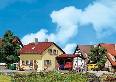 Modellbau Bausatz Siedlerhaus mit Anbau, Faller H0 131358 neu, OVP