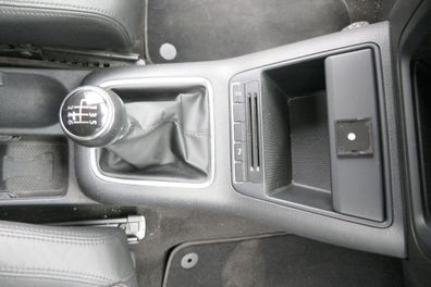 VW Golf Plus 5M Schaltknauf Schaltsack Schaltung Schaltknüppel 6-Gang Leder