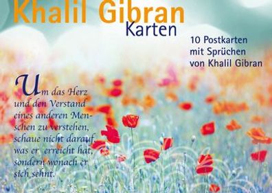 Postkartenset Khalil Gibran