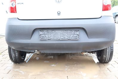 VW Fox 5Z Stoßstange hinten Stoßfänger schwarz matt u