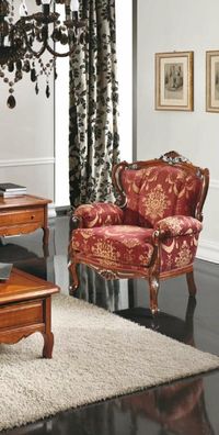 Möbel Stühle Art déco Design Sessel Textil Wohnzimmer Lounge Luxus Design Neu
