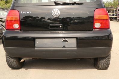 VW Lupo Stoßstange hinten Heckstoßstange Stoßfänger schwarz L041 uni 159833