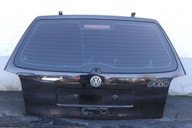 VW Polo 6N Heckklappe Klappe hinten Kofferraumklappe mit Scheibe schwarz LC9Z m