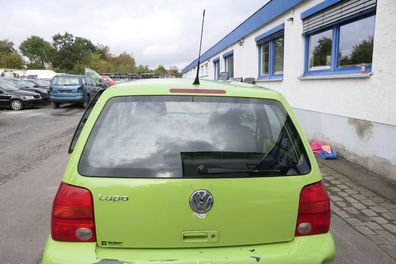 VW Lupo 6X Heckklappe Klappe Kofferraumklappe Scheibe grün LR6A ohneAnbautei