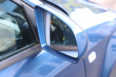 Audi A3 8P elektrischer Spiegel Außenspiegel vorne rechts blau LZ5C mauritius