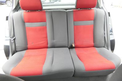 Polo 6N 6N2 Sitz Sitze hinten Rückbank Rücksitzbank Sitzfläche Kopfstützen rot