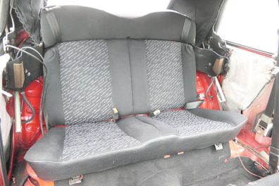 VW Golf 3 + 4 Cabrio Sitz Sitze hinten Rückbank Rücksitzbank Rücksitze