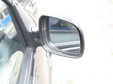 VW Golf 4 Bora manueller Spiegel vorne rechts Außenspiegel schwarz LC9Z bla Glas