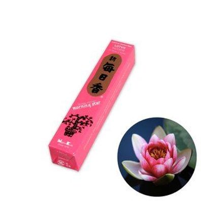 Japanische Räucherstäbchen Morning Star Lotusblüte | 50 Sticks | Nippon Kodo