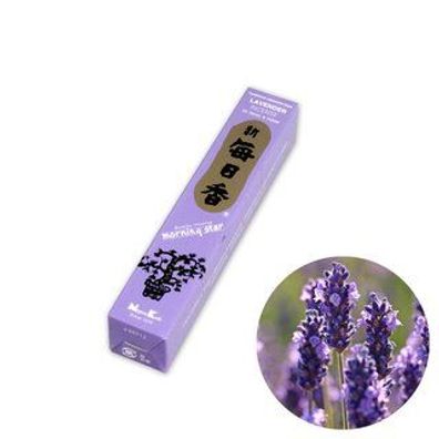 Japanische Räucherstäbchen Morning Star Lavendel | 50 Sticks | Nippon Kodo