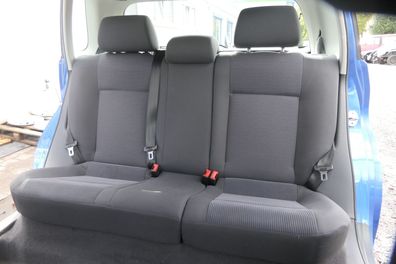 VW Polo 9N 9N3 Sitz Rückbank Sitzfläche Sitze 3 Punkt Gurt hinten mit Kopfstütze