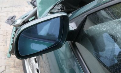 Audi A3 8L elektrischer Spiegel Außenspiegel links mit Glas grün LZ6L kaktusgrün