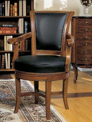 Lehnstühle Klassische Stühle Esszimmer Italienische Möbel Holz Luxus Stuhl Neu