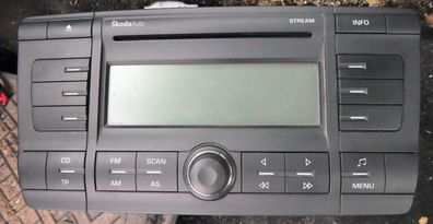 Skdoa Octavia Radio CD Player Original 1Z0035161B Stream mit Code