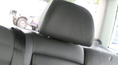 Passat 3B 3BG Kopfstütze Sitz Sitze hinten in der mitte Mittig Leder anthrazit