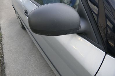Skoda Fabia 5J mechanisch Spiegel Außenspiegel rechts mit Glas schwarz