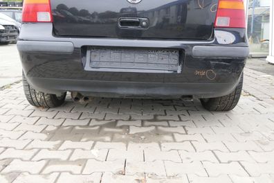 VW Golf 4 Limousine Stoßstange hinten Heckstoßstange Stoßfänger schwarz LC9Z bla