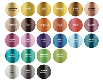 ViVA DECOR Maya Gold 45 ml feuerrot