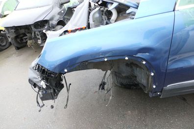 VW Tiguan Kotflügel vorne links blau LA5J original 5N0821105A - DELLEN