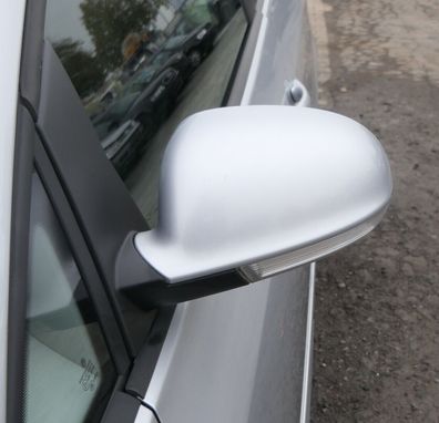 VW Golf 5 + 6 5M1 Plus elektrischer Spiegel Außenspiegel links Blinker silber LA7W