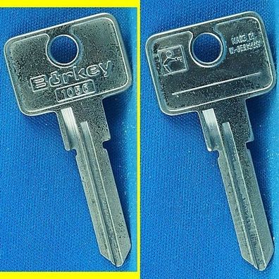 Schlüsselrohling Börkey 1056 für verschiedene Dom Automaten, Möbelzylinder +